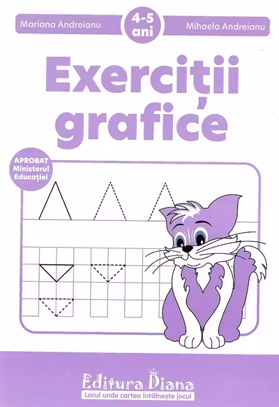 Exerciții grafice 4-5 ani ed.2017