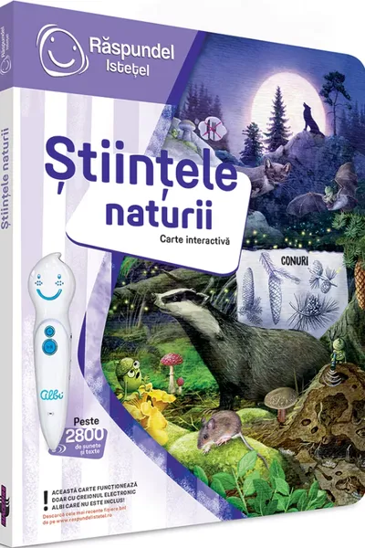 Raspundel Istetel - Stiintele naturii. Aventuri prin natura