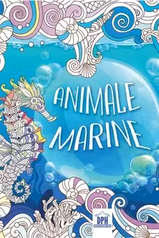 Animale marine - Carte de colorat