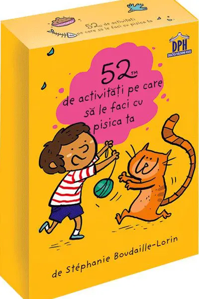 52 de activitati pe care sa le faci cu pisica ta