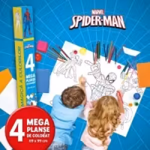 Disney. Spider-man Lumea magica a culorilor 4 megaplanse