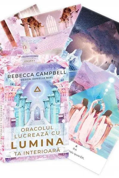 Oracolul Lucrează cu Lumina Ta Interioară. Set de 44 cărți-oracol și un ghid