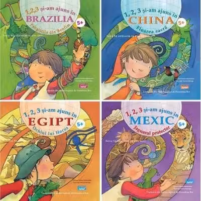Seria Sa calatorim in alte tari. Brazilia, China, Egipt, Mexic