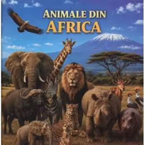 Animale din Africa. Minienciclopedie pentru copii