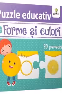 Forme si culori/ Puzzle educativ