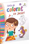 Carte de colorat cu jocuri