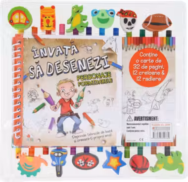 INVATA SA DESENEZI PERSONAJE FORMIDABILE