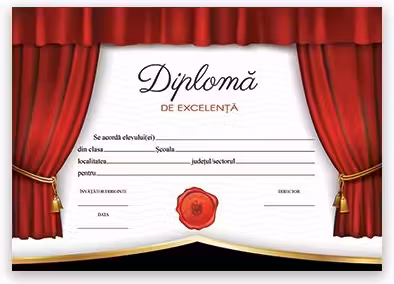 Diploma de excelenta (DZC02)