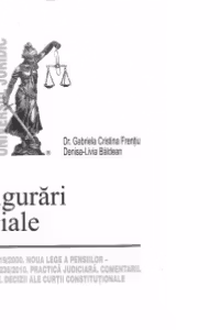 Asigurari sociale - Gabriela Cristina Frentiu, Denisa-Livia Baldean