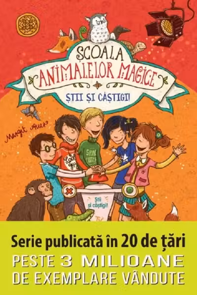 SCOALA ANIMALELOR MAGICE. Stii si castigi!