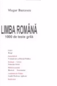 Limba romana (1000 de teste grila)