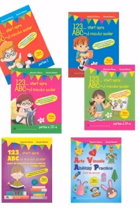 Set 6 carti clasa pregatitoare 123... Start spre ABC-ul micului scolar
