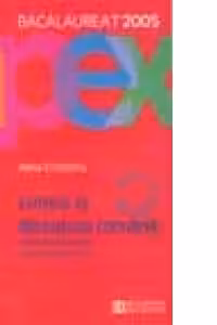 Bacalaureat 2004. Literatura romana - subiecte rezolvate pentru proba orala / Subiecte de tipul I / Clasa a XII-a
