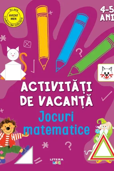 Activitati de vacanta. Jocuri matematice (4-5 ani)
