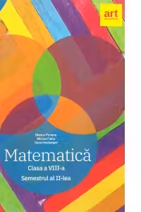 Matematica. Clasa a VIII-a. Partea a II-a. Clubul matematicienilor