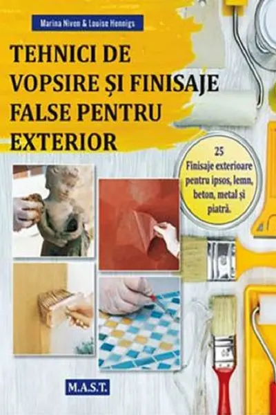 Tehnici de vopsire și finisaje false pentru exterior