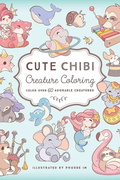 Cute Chibi Creature Coloring