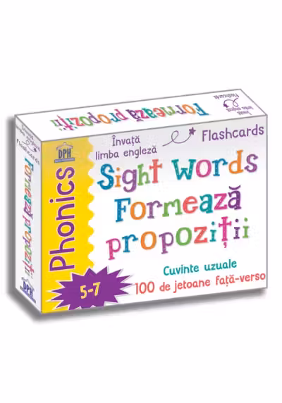 Sight words - Formeaza propozitii - Jetoane Limba Engleza