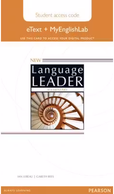 New Language Leader Elementary eText Coursebook with MyEnglishLab Pack