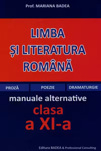 Manual limba și literatura română - Clasa 11