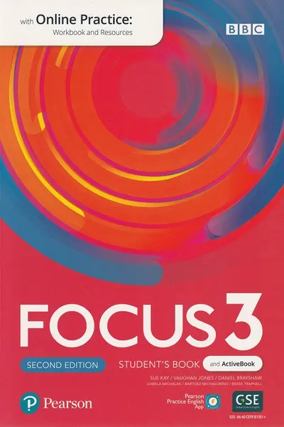 Focus 3 2nd Edition Student's Book + Active Book with Online Practice