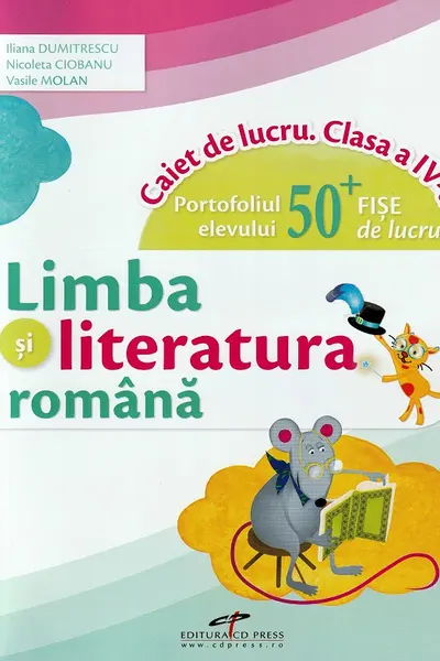 Limba și literatura română - Clasa 4 - Caiet de lucru