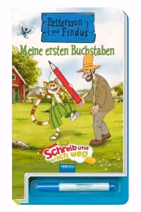 Pettersson und Findus. Meine ersten Buchstaben: Schreib und wisch weg