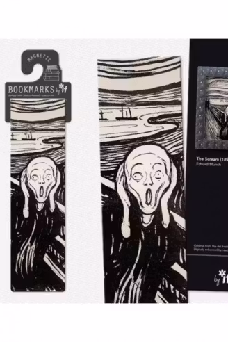 Classics Magnetic Bookmarks: The Scream