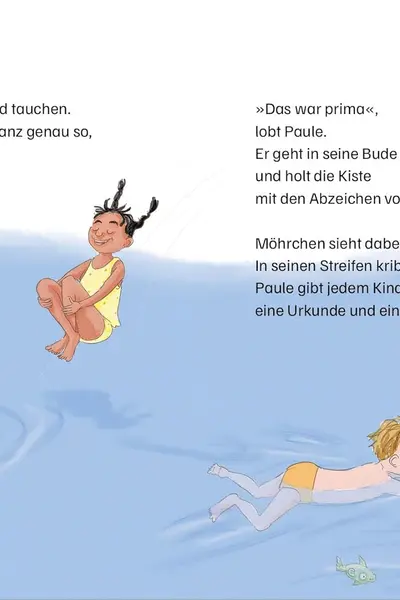 Grimm und Mohrchen machen das Seepferdchen