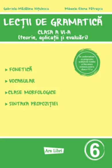 Lectii de gramatica - clasa a VI-a