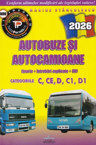 Autobuze și autocamioane. Chestionare auto