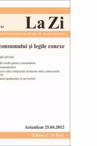 Codul consumului si legile conexe (actualizat la 25.04.2012). Cod 471