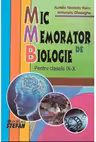 Mic memorator de Biologie clasele 9-10 - Aurelia N. Voicu