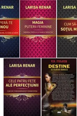 Pachet format din 4 carti - Larisa Renar + CADOU Destine ale reginelor frumusetii