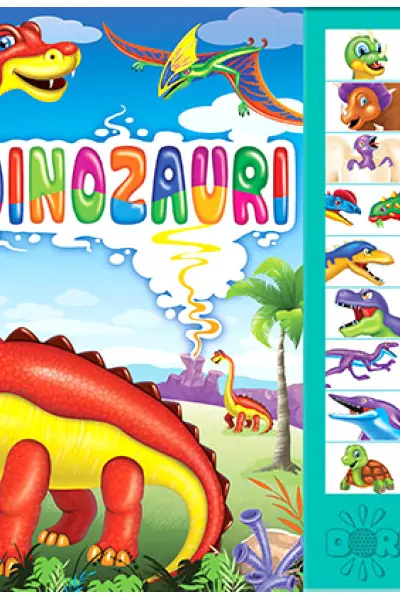 Carte cu sunete. Dinozauri
