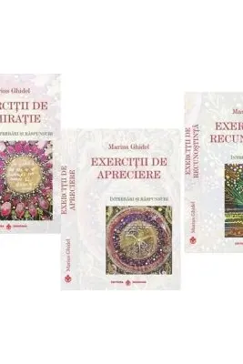 Pachet Exercitii de Admiratie, Apreciere si Recunostinta. Intrebari si raspunsuri