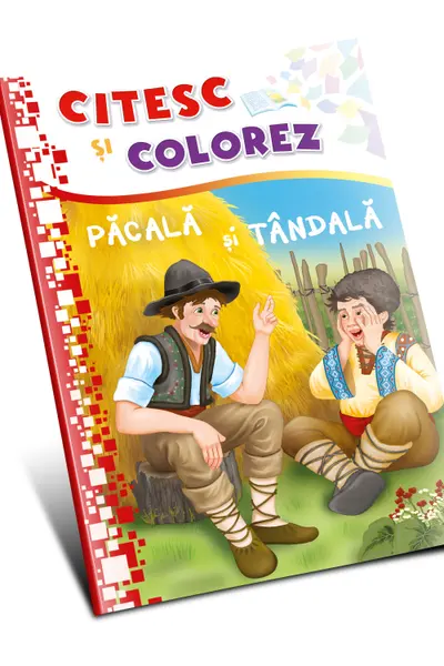 Citesc si colorez - Pacala si Tandala