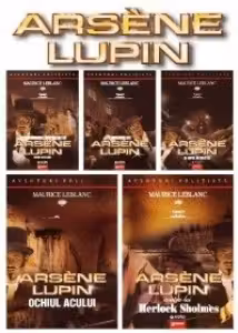 Pachet 5 carti Arsene Lupin