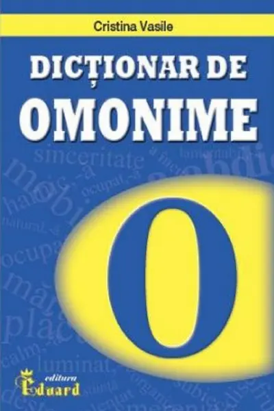 Dicționar de omonime și cuvinte polisemantice