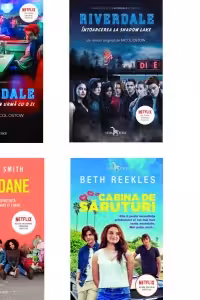 Pachet filme Netflix (4 volume): 1. Riverdale. In urma cu o zi; 2. Riverdale. Intoarcerea la Shadow Lake; 3. Zorzoane; 4. Cabina de saruturi