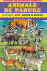 Complet.Animale de padure.Placarda-Loto-Desene de colorat
