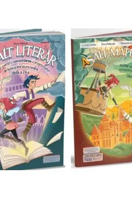 Pachet 2 auxiliare: Asalt matematic si Asalt literar pentru clasa a 4-a
