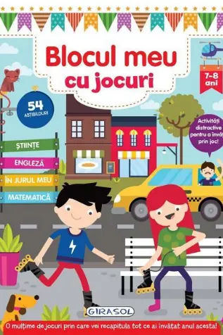 Blocul meu cu jocuri: 7-8 ani