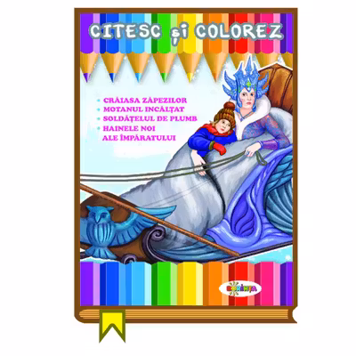 Citesc si colorez - Craiasa zapezilor