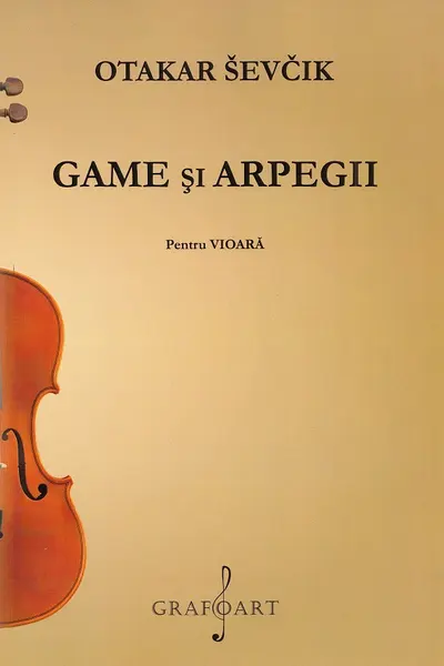 Game si arpegii pentru vioara