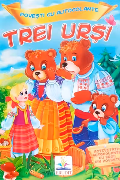 Povesti+autocolante/Trei ursi