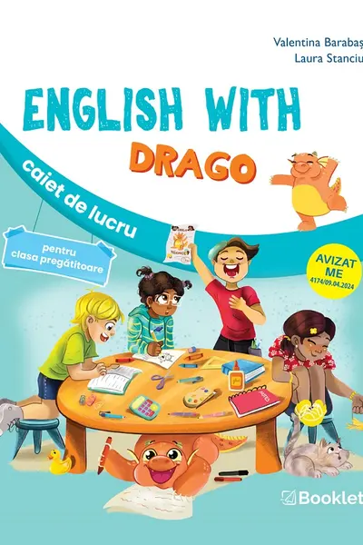 English with Drago - Clasa pregătitoare - Caiet de lucru