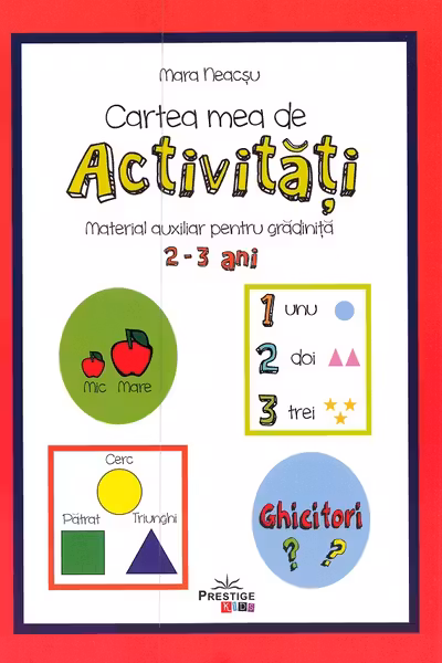 Cartea mea de activități 2-3 ani