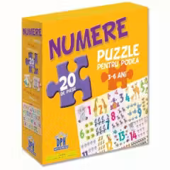 Numerele - Puzzle Podea 50/70 + Afis 50/70