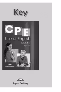 Curs engleza CPE Use Of English 1 Key